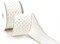 White and Gold Christmas Ribbon 2.5" X 10 Yards White Faux Fur Wired Ribbon with Gold Polka Dot, White Polka Dot Ribbon for Christmas Trees, Bows, Wreaths, Garlands, Gift Wrapping, Home Decor